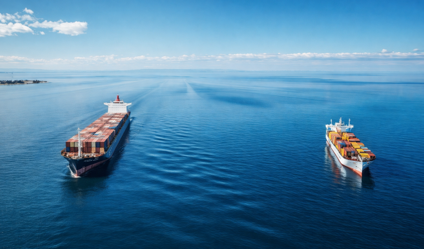 cargo ships